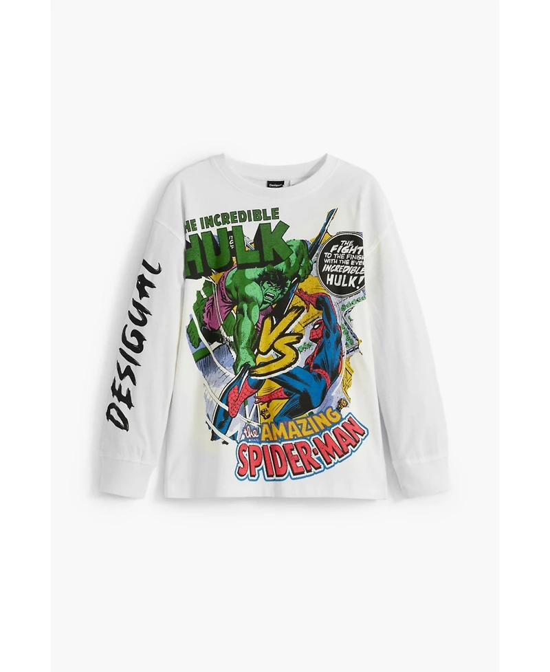 Desigual Boys's Marvel long-sleeve T-shirt