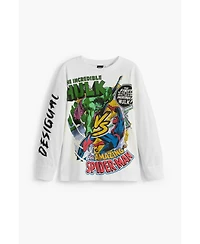 Desigual Boys's Marvel long-sleeve T-shirt