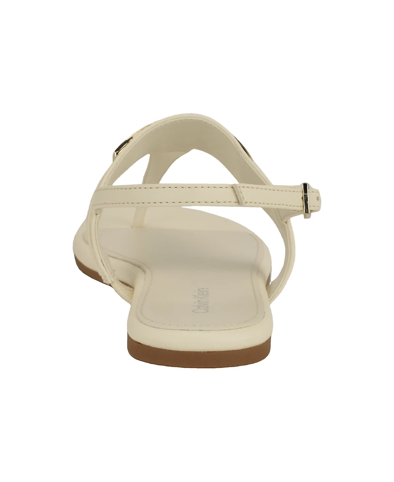 Calvin Klein Women's Bettia Flat Slingback Sandals