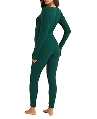 Adore Me Women's Kathy Waffle Pajama Set