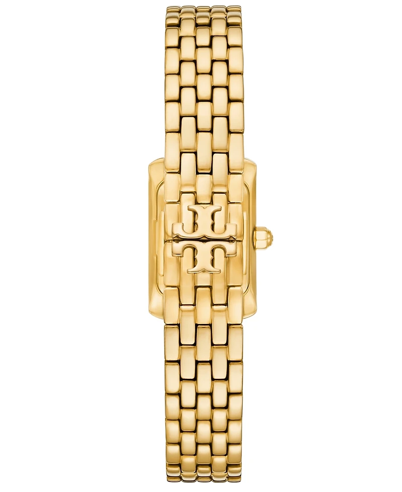 Tory Burch Women's The Eleanor Gold-Tone Stainless Steel Double Wrap Bracelet Watch, 20mm