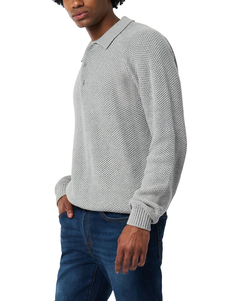 Buffalo David Bitton Men's Warren Relaxed-Fit Long-Sleeve Sweater