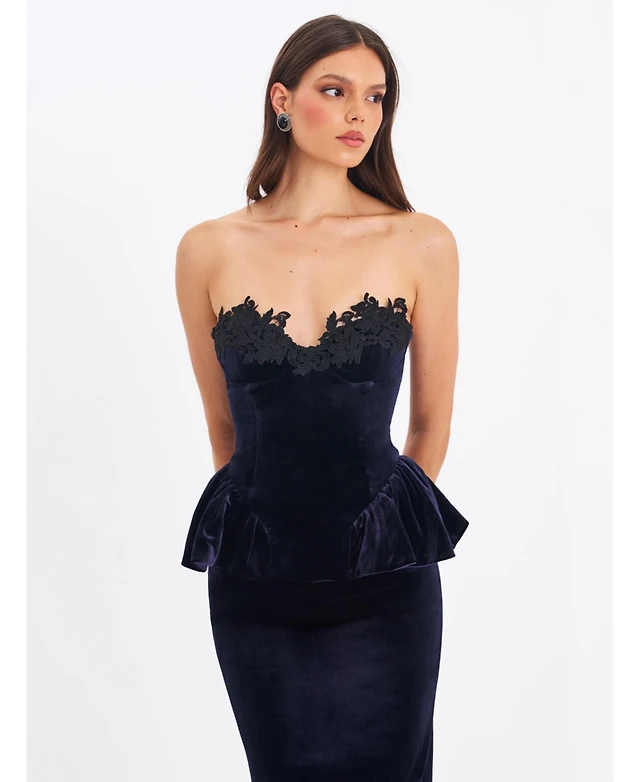 knee length dresses for ladies Heartbreaker Black Lace Corset Dress – Ellaé Lisqué