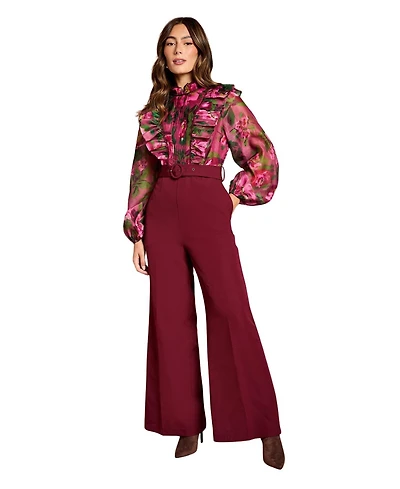 Coast Women's Organza Blouse Jumpsuit