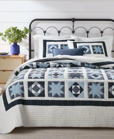 Charter Club Midnight Star Artisan Quilt Set Exclusively At Macys