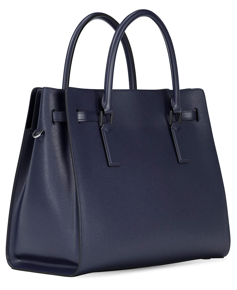 Michael Kors Hamilton Moderne Large Leather Satchel