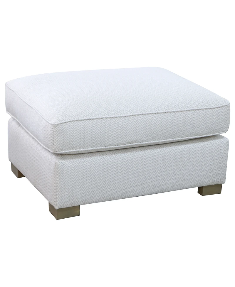 Stacia 33" Fabric Upholstered Bench Ottoman