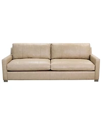 Stacia 97" Leather Upholstery Sofa