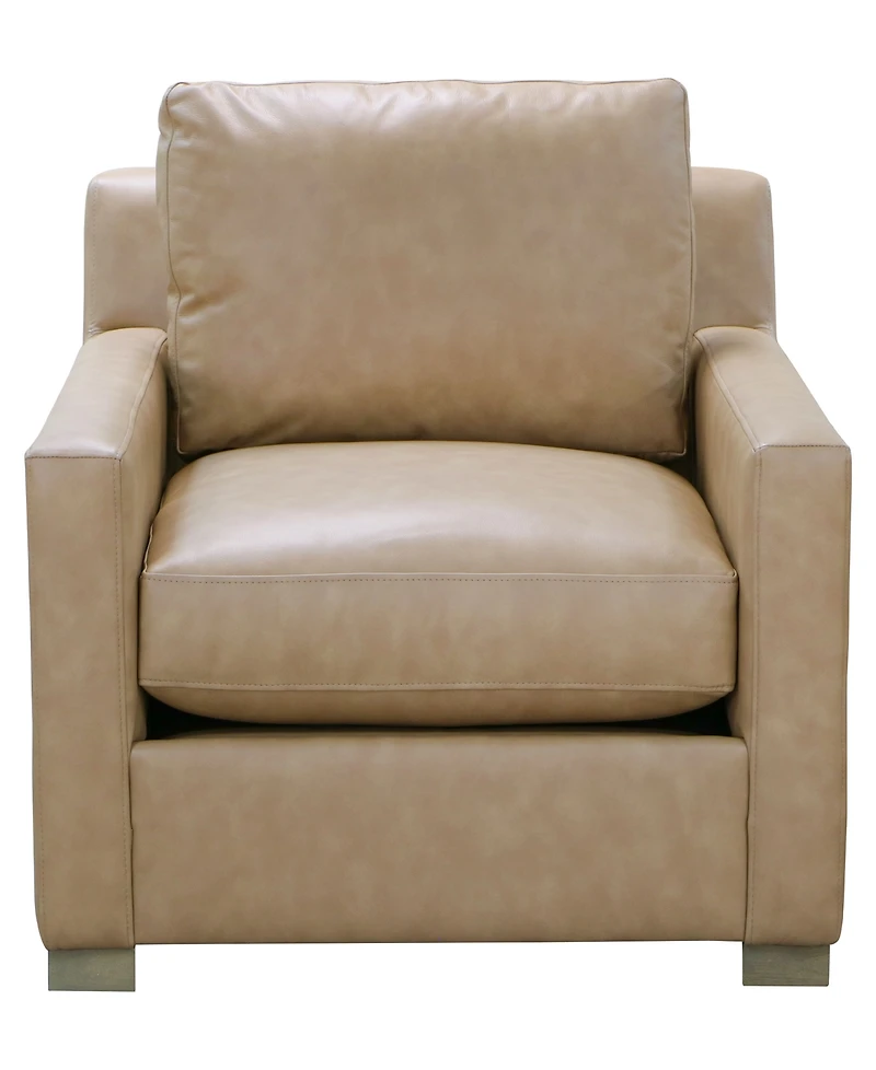Stacia 37" Leather Fully Padded Chair