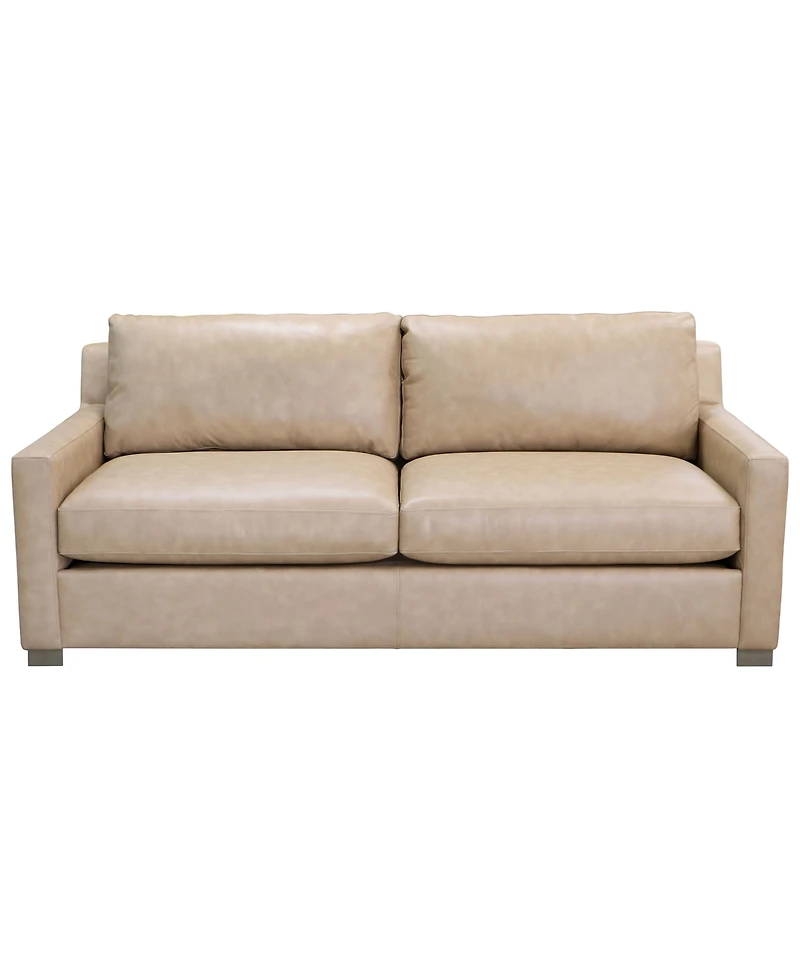 Stacia 82" Leather Upholstery Sofa