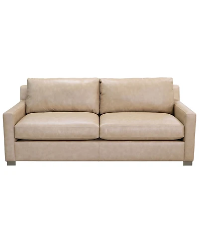 Stacia 82" Leather Upholstery Sofa