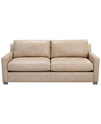 Stacia 82" Leather Upholstery Sofa