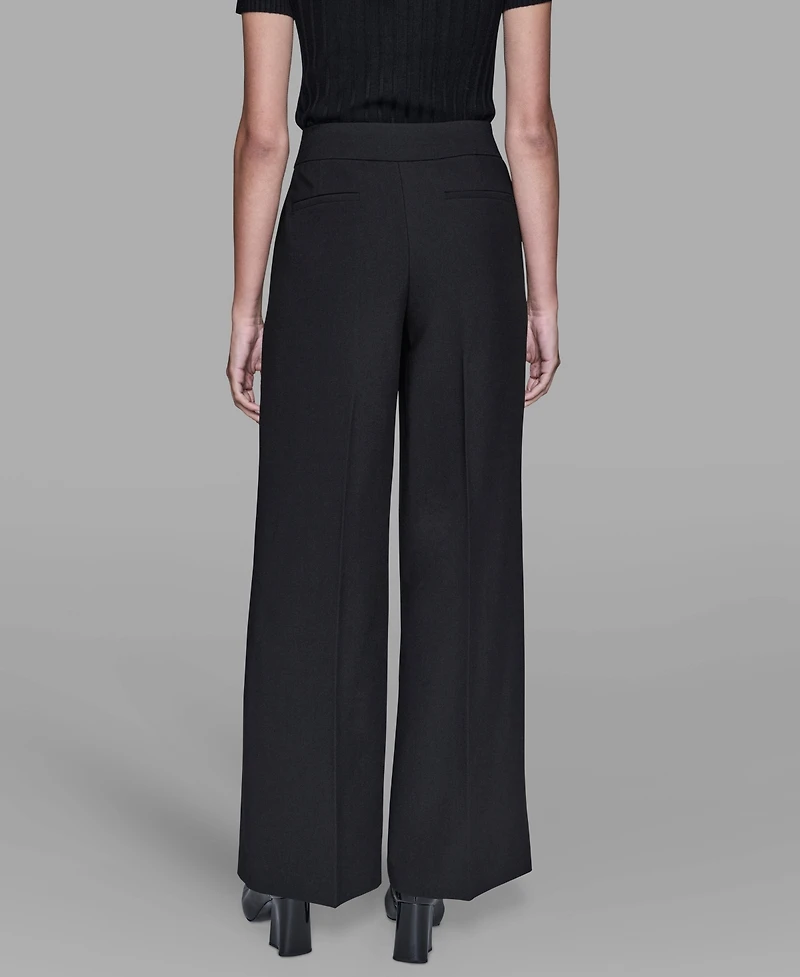 Karl Lagerfeld Paris Women's Wide Leg Pants