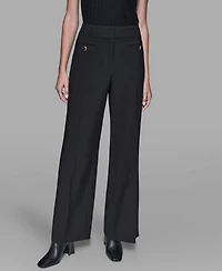 Karl Lagerfeld Paris Women's Wide Leg Pants