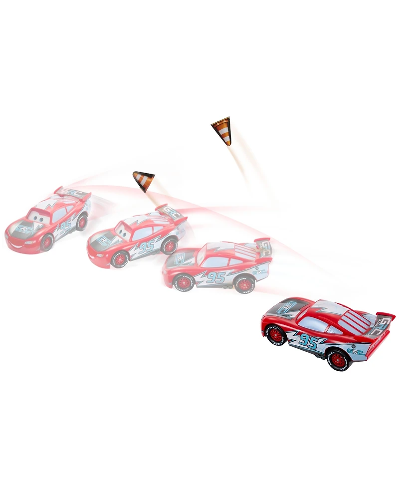 Cars Disney and Pixar Cars Global Racers Cup Drift and Race Lightning McQueen Toy Vehicle