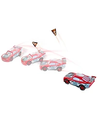 Cars Disney and Pixar Cars Global Racers Cup Drift and Race Lightning McQueen Toy Vehicle