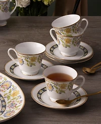 Noritake Tusker Garden Cups, Set of 4