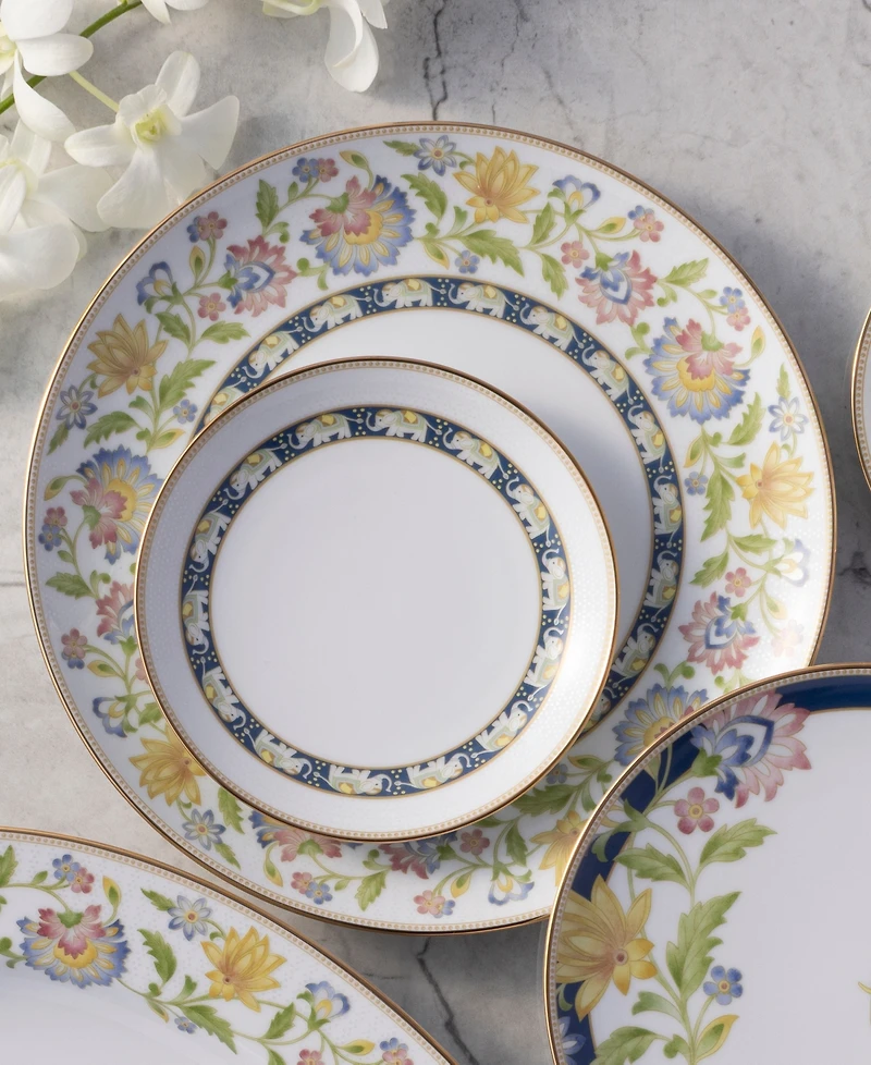 Noritake Tusker Garden Dinner Plates, Set of 4