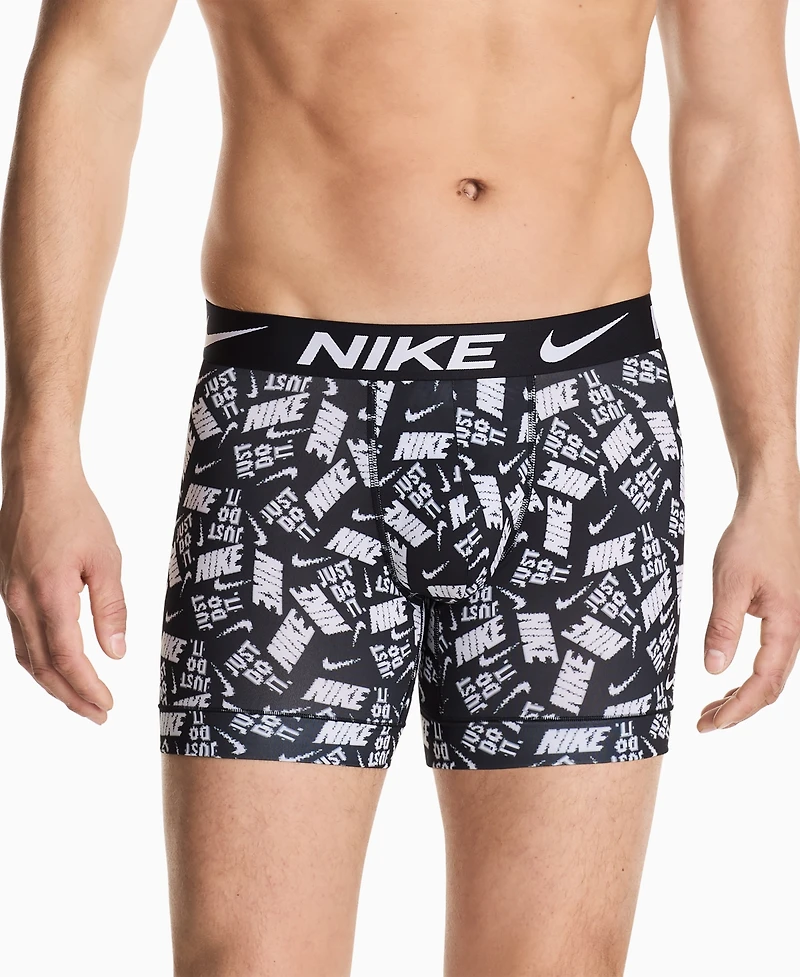 Nike Men's 3-Pack Dri-Fit Essential Micro Boxer Briefs