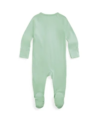 Polo Ralph Lauren Baby Interlock Footed Long-Sleeve Coverall
