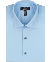 Alfani Men's Solid Regular-Fit Dress Shirt, Macy's Exclusive
