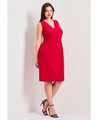 Avenue Women's Plus Cool Hand Sleeveless Dress