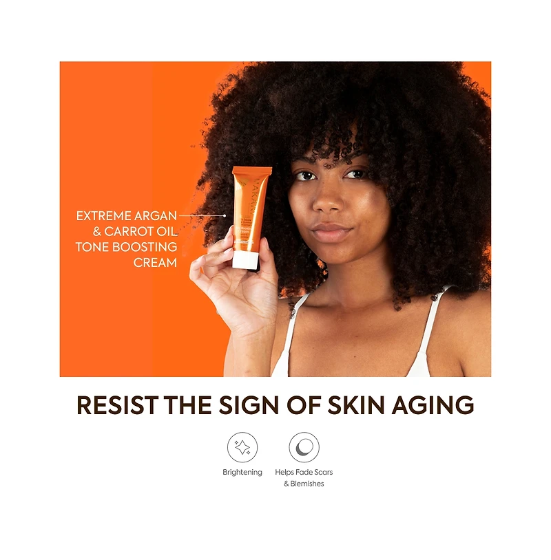 Extreme Argan & Carrot Oil Tone Boosting Cream - 1.7oz