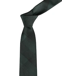 Calvin Klein Men's Evelyn Lurex Plaid Tie