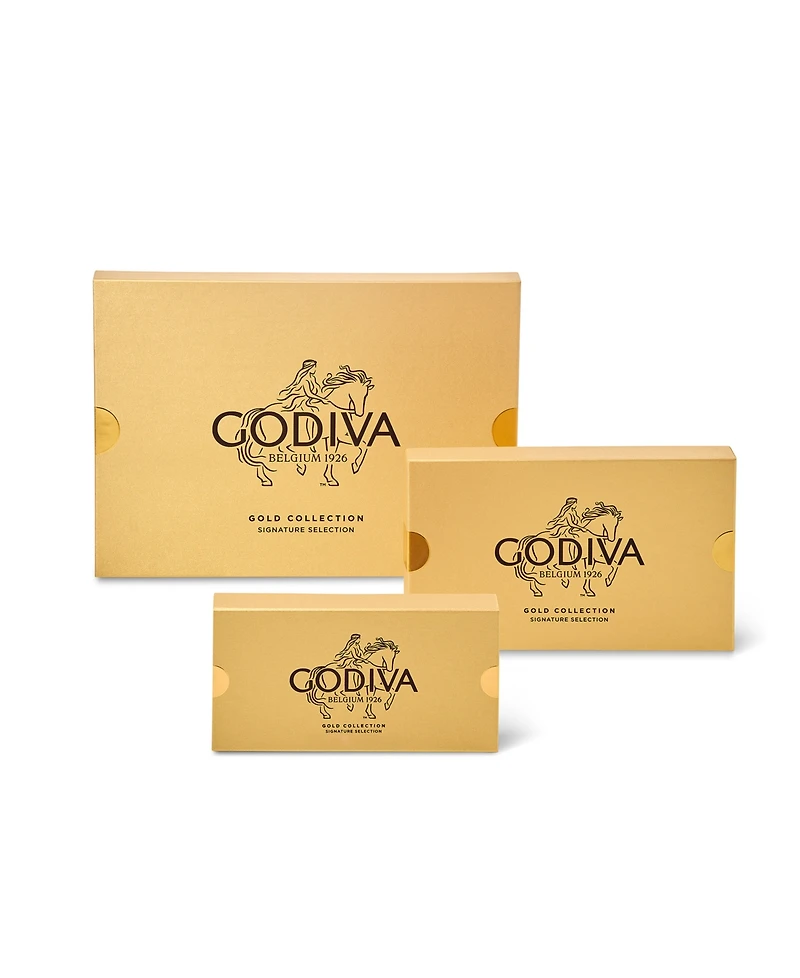 Godiva Assorted Chocolate Gold Collection Boxes Tower with Gold Ribbon, 53-Pc.