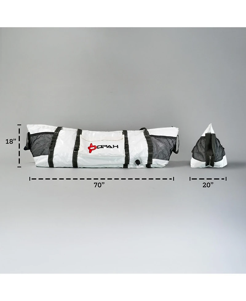 Opah Fathom 6 King Insulated Fishing Cooler Bag, King Mackerel 70"L x 20"W x 18"H, Leak Proof, Uv Resistant, Marine Grade Vinyl