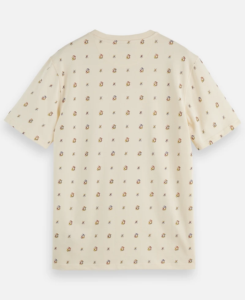 Scotch & Soda Men's Micro-Printed T-Shirt