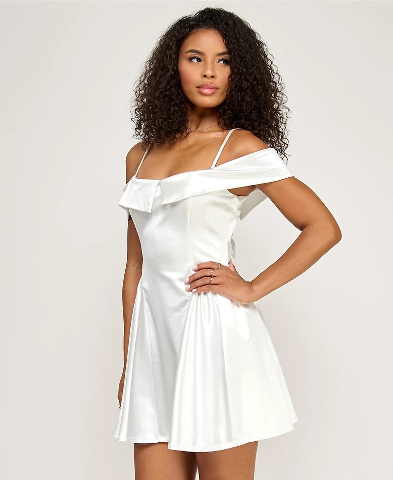 Katia Rae Juniours' Square Neck Dress