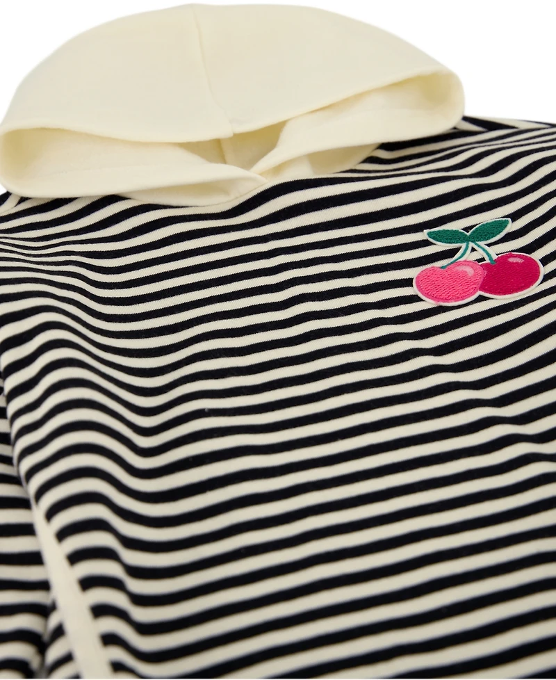 Kids Headquarters Girls Toddler 2T-4T Long-Sleeve Hoodie and Pants, 2-Piece Set