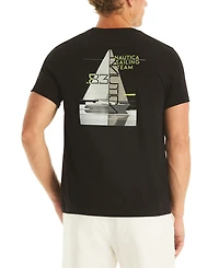 Nautica Men's Printed Crewneck T-Shirt