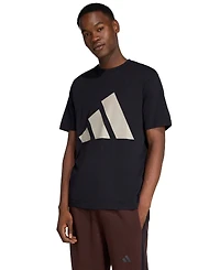 adidas Men's 3 Bar Logo Graphic Cotton T-Shirt