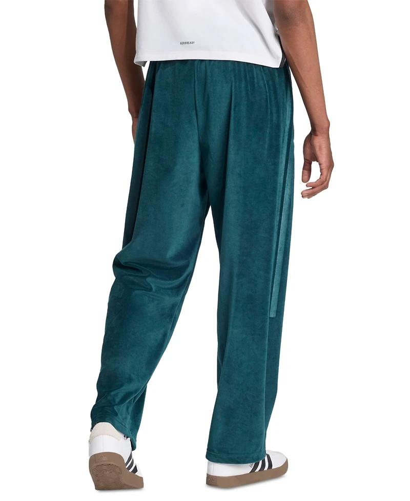 adidas Men's Relaxed-Fit Velour Tiro Track Pants