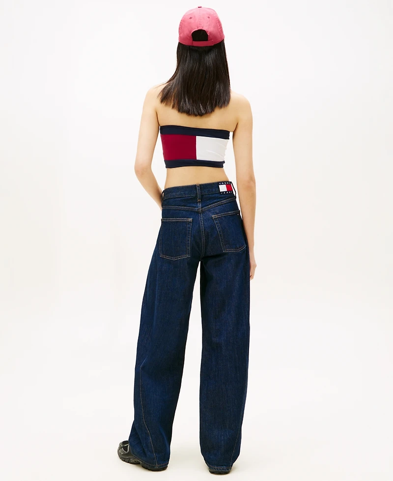 Tommy Jeans Women's Flag Badge Tube Top