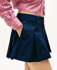 Tommy Jeans Women's Pleated Mini Skirt