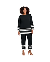 Avenue Women's Border Stripe Tunic