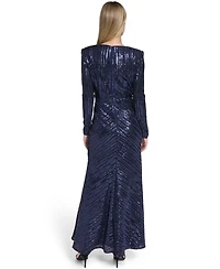 Eliza J Women's Social Long-Sleeve Dress