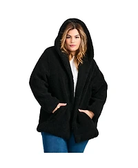 Avenue Women's Teddy Hooded Jacket