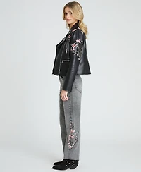 Driftwood Women's High-Rise Straight-Leg Jeans