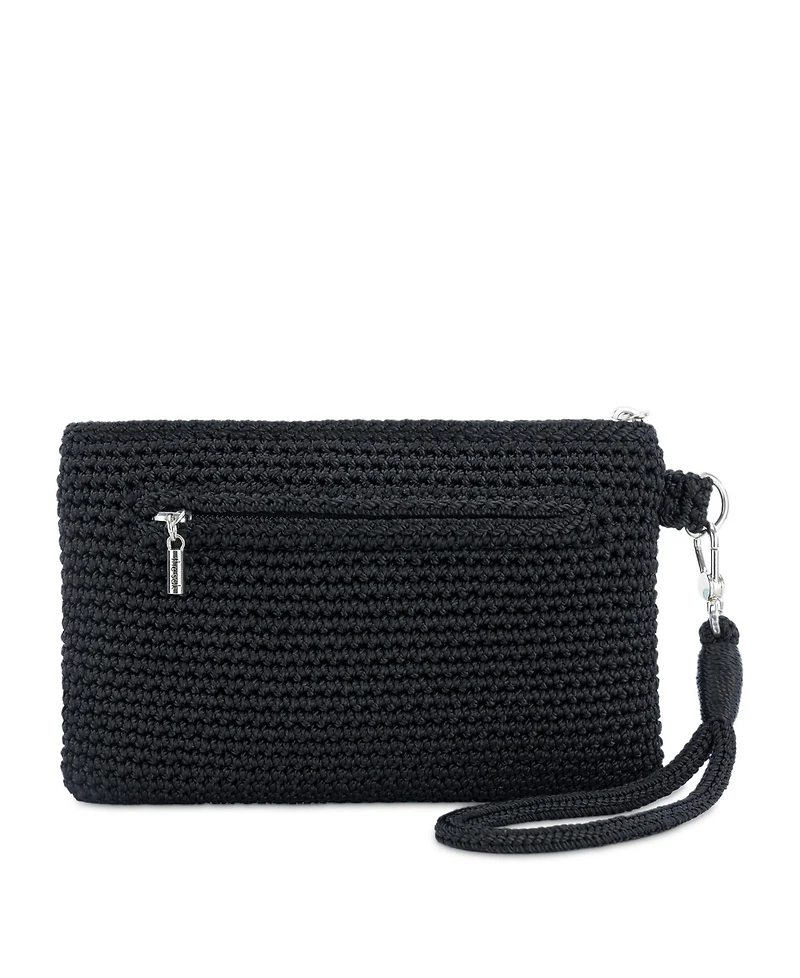 The Sak Vita Leather Zip Top Wristlet