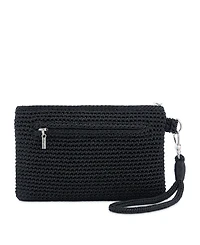 The Sak Vita Leather Zip Top Wristlet