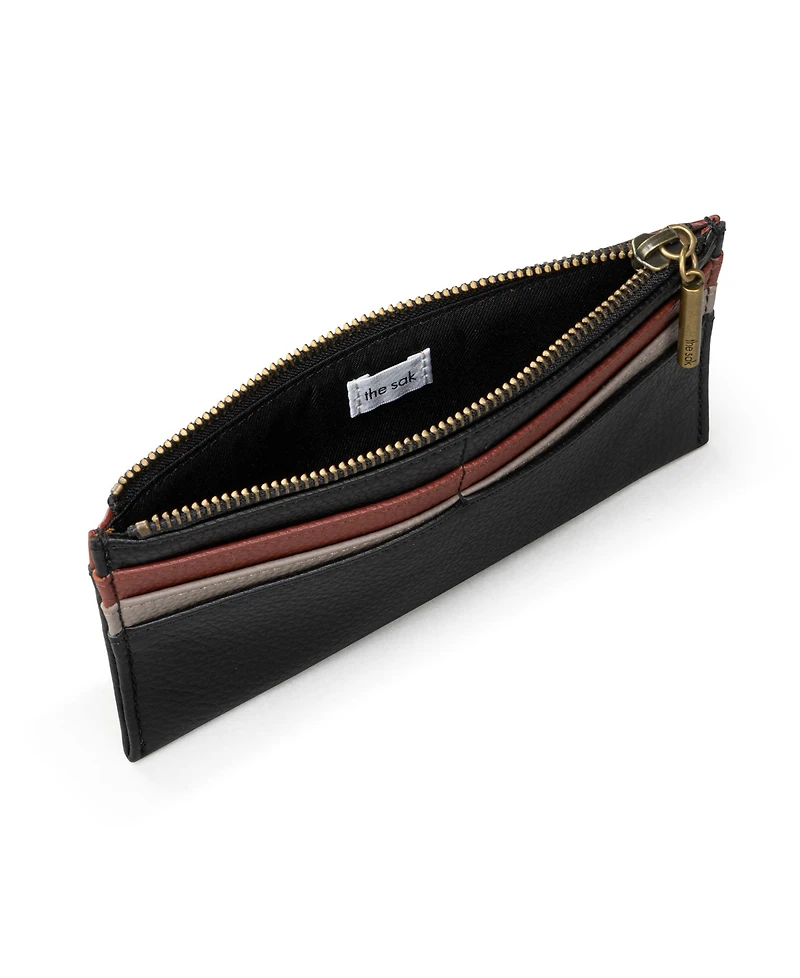 The Sak Neva Leather Card Case Wallet