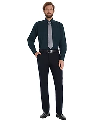 Club Room Men's Mini Blackwatch Regular-Fit Dress Shirt, Macy's Exclusive