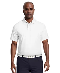 Pga Tour Men's Solid Cooling Texture Polo Shirt