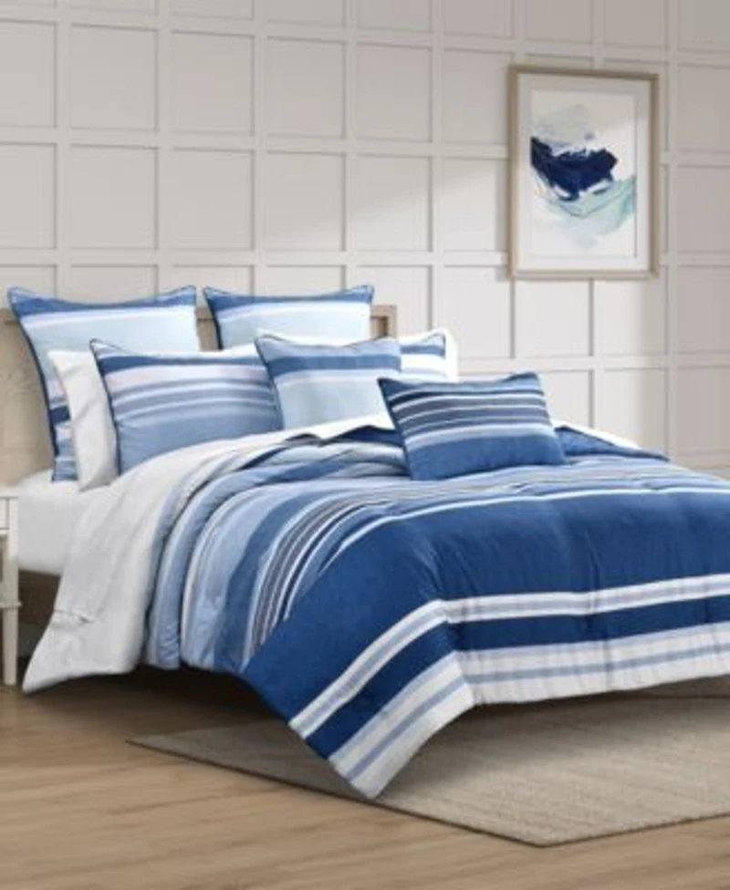 Royal Court Carlisle Stripe Comforter Sets