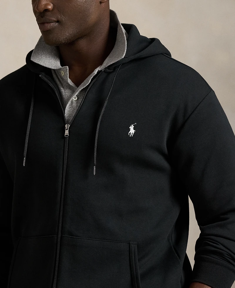 Polo Ralph Lauren Men's Big & Tall Double-Knit Full-Zip Hoodie
