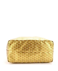 Pre-Owned Goyard Gm Saint Louis Tote Precious Metals Coated Canvas